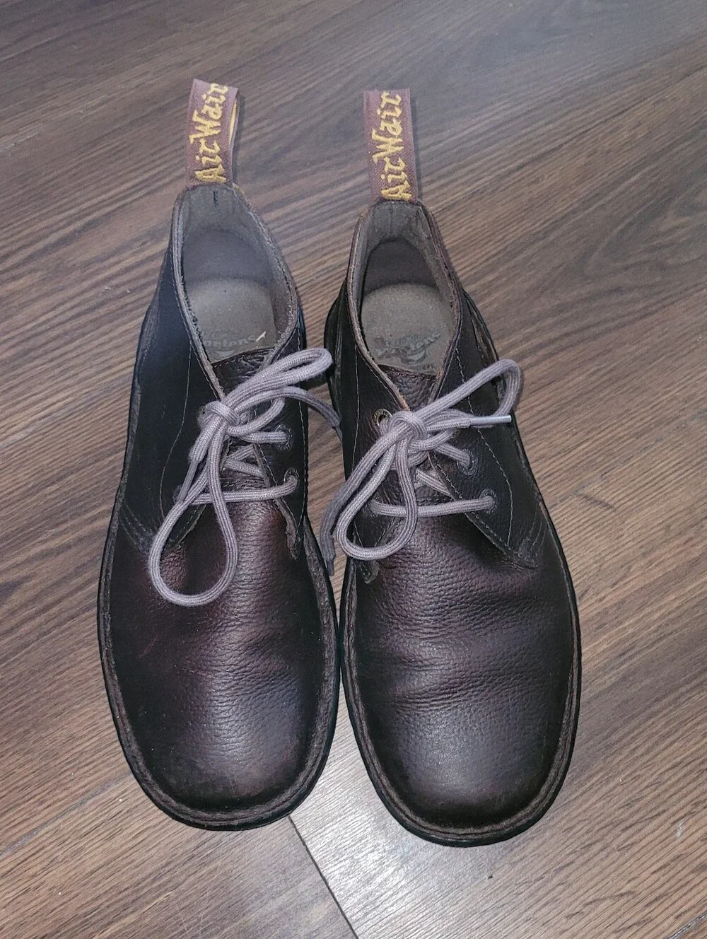 Dr. Martens Men’s Sussex Chukka Boots in Dark Brown Leather